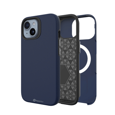 iPhone 15 Compatible Case Cover Shockproof Rugged Case Compatible With Magsafe - Navy